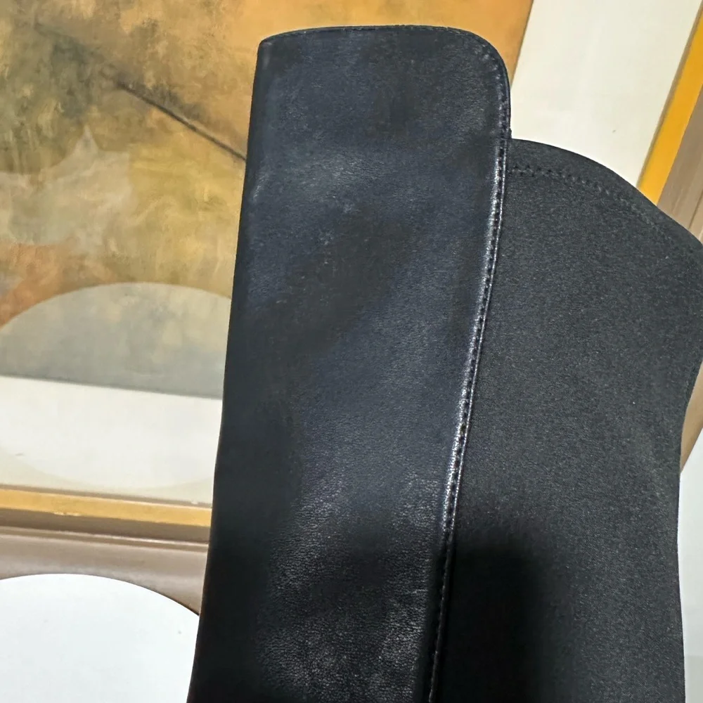 🌸DKNY🌸 Winsloe Platform Over The Knee Boots In Black Size: 5M